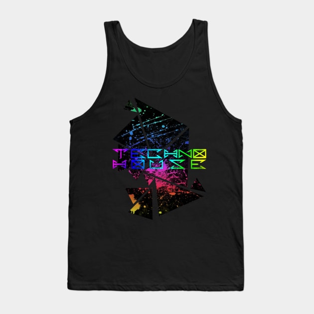 Techno House EDM Music Sound Tank Top by shirtontour